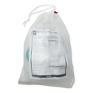 Medline Adult Bag Valve Mask (BVM) Manual Resuscitators - Small Adult Manual Resuscitator with Tube Reservoir - CPRM4426