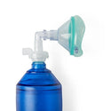Medline Adult Bag Valve Mask (BVM) Manual Resuscitators - Small Adult Manual Resuscitator with Tube Reservoir - CPRM4426