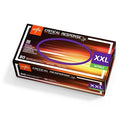 Medline Critical Response Powder-Free Nitrile Exam Gloves - Critical Response Orange Nitrile Exam Gloves, Size 2XL - CR911XXL