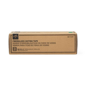 Medline Lightweight Fiberglass Cast Casting Tape - Fiberglass Casting Tape, Green, 3" x 4 yd. - CT34GRN