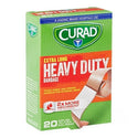 Medline CURAD Extreme Hold Bandages - CURAD Heavy Duty Bandages, 0.75" x 4.75" - CUR01101RB