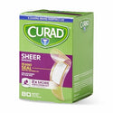 Medline CURAD Sheer Adhesive Bandages - CURAD Sheer Adhesive Bandage, 3/4" x 3", 80/Box - CUR02279RB