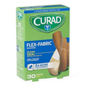 Medline CURAD Flex-Fabric Bandages - CURAD Flex-Fabric Bandages, Assorted Sizes - CUR47314RB