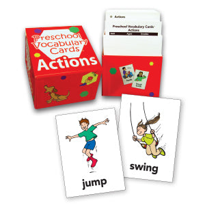 Linguisystems R Cards Preschool Vocabulary Cards: Actions LinguiSystems | Devine Express