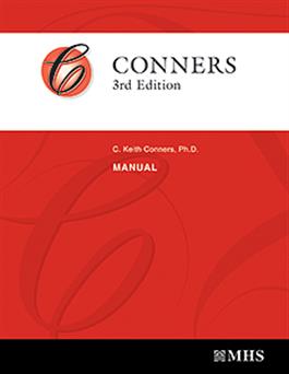 Conners–Third Edition (Conners-3) Software Kit C. Keith Conners