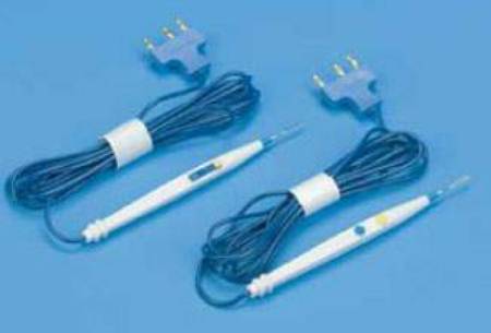 DeRoyal Push Button Electrosurgical Pencil Button Switch 10 Foot Cord PTFE Coated Blade