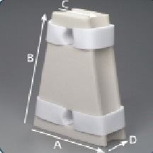 DeRoyal Hip Abduction Pillow DeRoyal Medium Hook and Loop Strap Closure Left or Right Hip