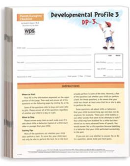 DP-3 Parent/Caregiver Checklist (25) Gerald Alpern, Thomas Boll, Marsha Shearer