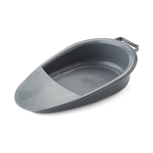 Medline Large Fracture Bedpans - Fracture Bedpan, Large, Graphite - DYNC8555