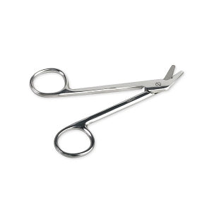 Medline Disposable Wire-Cut Scissors - DBD-SCISSORS, WIRE-CUT, 4.5", DISPOSABLE - DYND04006