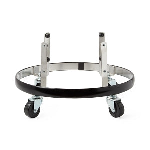 Medline Stainless Steel Buckets - Stainless Steel Kick Bucket with Stand, 13 qt. - 1014-1