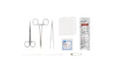 Medline General Purpose Trays with COMFORT LOOP Instruments - General-Purpose Tray, Curved Forceps, Sterile - DYND07600