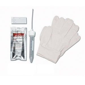 Medline Speci-Cath Urine Collection Kits - Speci-Cath Pediatric Kit with 8 Fr 9" Catheter, Vinyl Gloves, PVP Swab Sticks, Lubricating Jelly and Fenestrated Drape - DYND10815