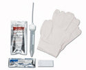 Medline Speci-Cath Urine Collection Kits - Speci-Cath Neonatal Kit with 5 Fr 9" Catheter, Vinyl Gloves, PVP Swab Sticks, Lubricating Jelly and Fenestrated Drape - DYND10820