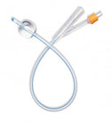 Medline SelectSilicone 100% Silicone Foley Catheters - Foley Catheter, 100% Silicone, 16 Fr, 10 mL, 2-Way - DYND11502