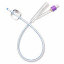Medline SelectSilicone 100% Silicone Foley Catheters - Foley Catheter, 100% Silicone, 22 Fr, 10 mL, 2-Way - DYND11505