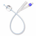Medline SelectSilicone 100% Silicone Foley Catheters - Foley Catheter, 100% Silicone, 24 Fr, 30 mL, 2-Way - DYND11536