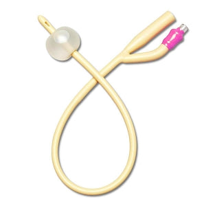 Medline Silicone-Elastomer Coated Latex Foley Catheters - Foley Catheter, Silicone-Elastomer Coated Latex, 26 Fr, 10 mL, 2-Way - DYND11766