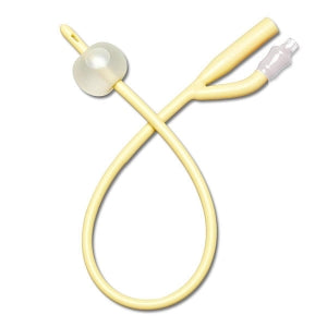 Medline Silicone-Elastomer Coated Latex Foley Catheters - Foley Catheter, Silicone-Elastomer Coated Latex, 12 Fr, 30 mL, 2-Way - DYND11772