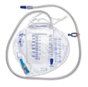 Medline Urine Meters - Urine Meter 400 mL with Drain Bag 2, 500 mL, Metal Clamp - DYND17403