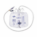 Medline Urinary Drain Bags - Drainage Bag, 2, 000 mL, Anti-Reflux Tower with Slide-Tap, OR Sterile, Luer Lock - DYND25205