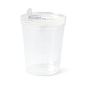 Medline Deluxe Urinalysis Container - Deluxe Urinalysis Container, Clear Plastic Lid, 6 oz. - DYND30102