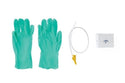 Medline Open Suction Catheter Kits - Suction Catheter Kit with 2 Gloves, Whistle Tip, 12 Fr - DYND40971
