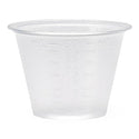 Medline Nonsterile Graduated Plastic Medicine Cups - Graduated Plastic Medicine Cup, 1 oz. - DYND70000