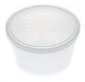 Medline Denture Containers - No-Label Denture Container, Clear - DYND70292
