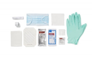 Medline Central Line Dressing Trays with Alcohol / PVP - Dressing Change Tray, Central Line - DYND74661