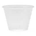 Medline Nonsterile Graduated Plastic Medicine Cups - Graduated Plastic Medicine Cup, 1 oz. - DYND80000