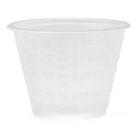 Medline Nonsterile Graduated Plastic Medicine Cups - Graduated Plastic Medicine Cup, 1 oz. - DYND80000