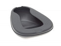 Medline Contour Bedpans - Contour Bedpan, Graphite, 8/Case - DYND80281