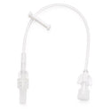 Medline Minibore IV Extension Sets - IV Extension Set with Small Bore Tubing and Removable Slide Clamp, 7" L - DYNDTN0001