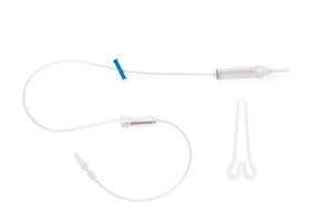 Medline IV Administration Sets - 15 Drop IV Administration Set with Hanger, 40" - N1540A