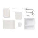 Medline Laceration Trays with Floor-Grade Instruments - Standard Laceration Tray - DYNJ03262SF