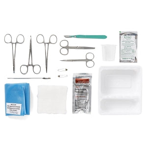 Medline Circumcision Tray with COMFORT LOOP Instruments - Circumcision Tray - DYNJ04082