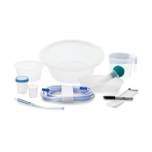 Medline Single Basin Plus Surgical Trays - Single-Basin Plus 3 Tray - DYNJ06802