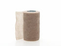 Medline Co-Label CoFlex Latex Cohesive Bandages - CoFlex Sterile Self-Adherent Bandage, 4" x 5 yd. (10.2 cm x 4.6 m) - DYNJ086004