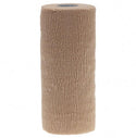 Medline CoFlex LF2 Cohesive Bandages - CoFlex LF2 Quick-Stick Sterile Cohesive Bandages, Tan, 6" x 5 yd. (15.2 cm x 4.6 m) - DYNJ089006