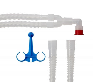 Medline Pediatric Nonheated Ventilator Circuit with Parallel Wye - VENT CIRCUIT, PED, 60", CORRG, PARALLEL WYE - DYNJ200
