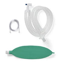 Medline Adult Expandable Anesthesia Circuits - Adult Anesthesia Circuit with 120" Expandable Tubing, 1 BV Filter, 3 L Bag, Gas Sampling Line - DYNJAA10230