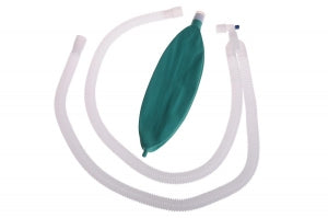 Medline Adult Corrugate Anesthesia Circuits - Anesthesia Circuit with 60" Corrugated Tubing, Adult, No BV Filter, 3 L Bag - DYNJAA6006