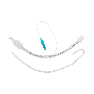 Medline Cuffed Endotracheal Tubes with Preloaded Stylets - Endotracheal Tube with Preloaded Stylet, Cuffed, 6.0 mm, 10 Fr - DYNJAETC60S