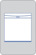 Medline Sterile X-Ray Cassette Covers - Sterile X-ray Cassette Cover with Adhesive Strip for Closure, 24" x 25" - DYNJE4050