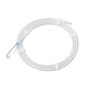 Medline 0.035" Diameter Diagnostic Guidewires - 0.035" dia. Stainless Steel Guidewire with Straightenable 3 mm J Double Distal Tip, PTFE Coating, Fixed Core and Very Soft Taper, 150 cm L - DYNJGWIRE11