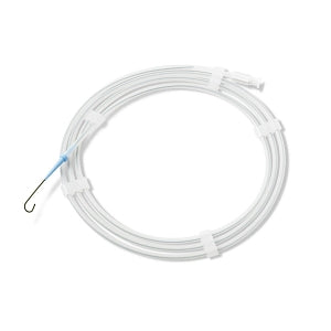 Medline 0.035" Diameter Diagnostic Guidewires - 0.035" dia. Stainless Steel Guidewire with Straightenable 3 mm J Tip, PTFE Coating, Fixed Core and Standard Taper, 260 cm L - DYNJGWIRE20