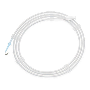 Medline 0.038"-Diameter Diagnostic Guidewires - 0.038" dia. Stainless Steel Guidewire with Straightenable 3 mm J Tip, PTFE Coating, Movable Core and Standard Taper, 145 cm L - DYNJGWIRE35