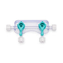 Medline Manifolds with All Female Posts - Universal Orientation 600 PSI Manifold with Curved Profile, Off Handle Position, 2 Ports - DYNJMAN2OFFF