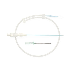 Medline Mini Access Kits with 21G x 1.5" Introducer Needle, 4 Fr - Mini Access Kit Extra Stiff 10 cm Nitinol Core / Tungsten Tip 0.018 x 45 cm Guidewire and 21G x 1.5" Echogenic Needle, 4 Fr - DYNJMAST27